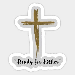 Cross Sticker